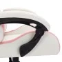 Silla gaming con luces LED RGB cuero sintético rosa y negro de vidaXL, Sillas de oficina - Ref: Foro24-288004, Precio: 167,86...