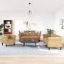 Juego de sofás 3 piezas terciopelo marrón de vidaXL, Sofás - Ref: Foro24-3209218, Precio: 817,36 €, Descuento: %