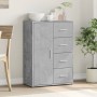 Aparador de madera de ingeniería gris hormigón 60x31x84 cm de vidaXL, Aparadores - Ref: Foro24-840509, Precio: 92,87 €, Descu...