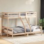 Litera de madera maciza de pino 80x200/140x200 cm de vidaXL, Camas y somieres - Ref: Foro24-3207165, Precio: 314,13 €, Descue...