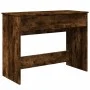 Frisiertisch mit Spiegel in rauchiger Eiche, 100x45x76 cm. von vidaXL, Schlafzimmerkommoden - Ref: Foro24-840699, Preis: 105,...