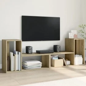 Muebles de TV 2 uds madera ingeniería roble Sonoma 75x30x50 cm de vidaXL, Muebles TV - Ref: Foro24-840788, Precio: 63,69 €, D...