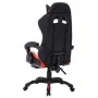 Silla gaming con luces LED RGB cuero sintético rojo y negro de vidaXL, Sillas de oficina - Ref: Foro24-288007, Precio: 193,09...