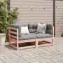 Set de sofás jardín 2 pzas con cojines madera abeto Douglas de vidaXL, Conjuntos de jardín - Ref: Foro24-3295828, Precio: 202...