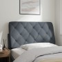 Cabecero de cama acolchado terciopelo gris oscuro 100 cm de vidaXL, Cabeceros y pies de cama - Ref: Foro24-374715, Precio: 45...