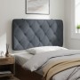Cabecero de cama acolchado terciopelo gris oscuro 100 cm de vidaXL, Cabeceros y pies de cama - Ref: Foro24-374715, Precio: 45...