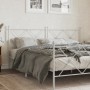 Cabecero de metal blanco 180 cm de vidaXL, Cabeceros y pies de cama - Ref: Foro24-376587, Precio: 49,19 €, Descuento: %