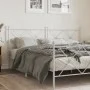 Kopfteil aus weißem Metall, 180 cm von vidaXL, Kopf- und Fußteile - Ref: Foro24-376587, Preis: 48,48 €, Rabatt: %