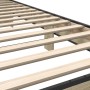 Estructura cama madera ingeniería metal roble Sonoma 90x190 cm de vidaXL, Camas y somieres - Ref: Foro24-846085, Precio: 98,1...