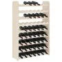 Botellero madera maciza de pino 72,5x25x111,5 cm by vidaXL, Wine racks - Ref: Foro24-4007561, Price: 79,92 €, Discount: %