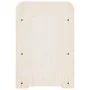 Botellero con tablero superior madera maciza pino 43x25x37 cm by vidaXL, Wine racks - Ref: Foro24-4007556, Price: 20,47 €, Di...