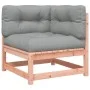 Set de sofás jardín 4 pzas con cojines madera abeto Douglas de vidaXL, Conjuntos de jardín - Ref: Foro24-3299414, Precio: 382...