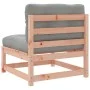 Set de sofás jardín 4 pzas con cojines madera abeto Douglas de vidaXL, Conjuntos de jardín - Ref: Foro24-3299414, Precio: 382...