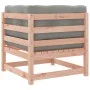 Set de sofás jardín 4 pzas con cojines madera abeto Douglas de vidaXL, Conjuntos de jardín - Ref: Foro24-3299414, Precio: 382...