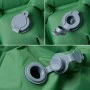 Colchón inflable de camping para 1 persona verde 190x58x6 cm de vidaXL, Colchonetas para dormir - Ref: Foro24-4007116, Precio...