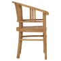 Silla de jardín 2 unidades madera maciza de teca de vidaXL, Sillas de jardín - Ref: Foro24-49429, Precio: 278,95 €, Descuento: %