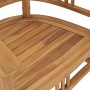 Silla de jardín 2 unidades madera maciza de teca de vidaXL, Sillas de jardín - Ref: Foro24-49429, Precio: 278,95 €, Descuento: %