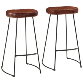 Taburetes de bar Gavin 2 uds marrón oscuro 44x37,5x78 cm de vidaXL, Taburetes de cocina - Ref: Foro24-358921, Precio: 70,23 €...
