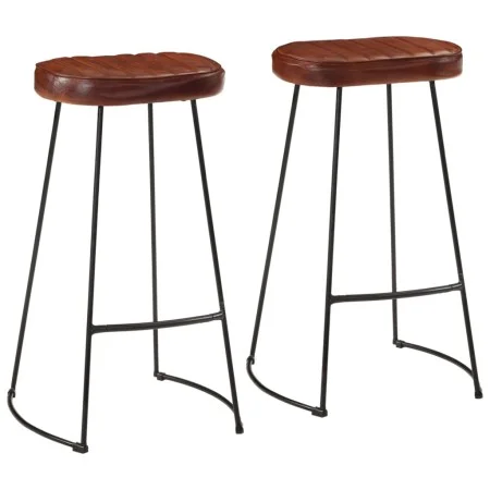 Taburetes de bar Gavin 2 uds marrón oscuro 44x37,5x78 cm de vidaXL, Taburetes de cocina - Ref: Foro24-358921, Precio: 70,23 €...