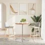Mesa alta de madera maciza de haya Ø60x89,5 cm de vidaXL, Mesas de cocina y de comedor - Ref: Foro24-3270625, Precio: 92,73 €...