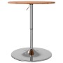 Mesa alta de madera maciza de haya Ø60x89,5 cm de vidaXL, Mesas de cocina y de comedor - Ref: Foro24-3270625, Precio: 98,17 €...