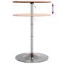 Mesa alta de madera maciza de haya Ø60x89,5 cm de vidaXL, Mesas de cocina y de comedor - Ref: Foro24-3270625, Precio: 98,17 €...