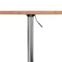 Mesa alta de madera maciza de haya Ø60x89,5 cm de vidaXL, Mesas de cocina y de comedor - Ref: Foro24-3270625, Precio: 92,73 €...