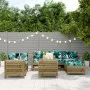 Juego de sofás de jardín 7 pzas madera de pino impregnada de vidaXL, Conjuntos de jardín - Ref: Foro24-3250523, Precio: 482,7...