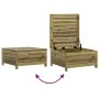 Juego de sofás de jardín 7 pzas madera de pino impregnada de vidaXL, Conjuntos de jardín - Ref: Foro24-3250523, Precio: 482,7...
