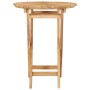 Mesa de jardín plegable madera maciza de teca Ø 60 cm de vidaXL, Mesas de jardín - Ref: Foro24-49437, Precio: 136,21 €, Descu...