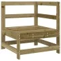 Juego de sofás de jardín 9 pzas madera de pino impregnada de vidaXL, Conjuntos de jardín - Ref: Foro24-3250659, Precio: 541,1...