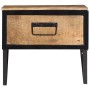 Mesita de noche madera maciza de mango 40x35x40 cm de vidaXL, Mesitas de noche - Ref: Foro24-358916, Precio: 54,52 €, Descuen...