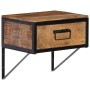 Mesita de noche madera maciza de mango 40x35x40 cm de vidaXL, Mesitas de noche - Ref: Foro24-358916, Precio: 54,52 €, Descuen...