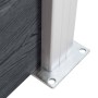 Postes de valla 2 unidades aluminio 185 cm de vidaXL, Postes de cerca - Ref: Foro24-49076, Precio: 151,86 €, Descuento: %