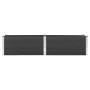 Arriate de WPC gris 250x50x54 cm de vidaXL, Maceteros y jardineras - Ref: Foro24-49057, Precio: 316,51 €, Descuento: %