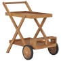 Carrito del té de madera maciza de teca de vidaXL, Carros de cocina y comedor - Ref: Foro24-49425, Precio: 131,15 €, Descuent...