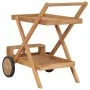 Carrito del té de madera maciza de teca de vidaXL, Carros de cocina y comedor - Ref: Foro24-49425, Precio: 128,85 €, Descuent...