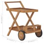 Carrito del té de madera maciza de teca de vidaXL, Carros de cocina y comedor - Ref: Foro24-49425, Precio: 131,15 €, Descuent...