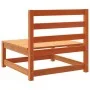 Juego de sofás de jardín 7 pzas madera maciza pino marrón cera de vidaXL, Conjuntos de jardín - Ref: Foro24-3299615, Precio: ...