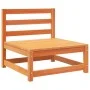Juego de sofás de jardín 8 pzas madera maciza pino marrón cera de vidaXL, Conjuntos de jardín - Ref: Foro24-3299553, Precio: ...