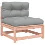Set de sofás jardín 9 pzas con cojines madera de abeto Douglas de vidaXL, Conjuntos de jardín - Ref: Foro24-3299587, Precio: ...