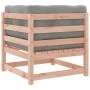 Set de sofás jardín 9 pzas con cojines madera de abeto Douglas de vidaXL, Conjuntos de jardín - Ref: Foro24-3299587, Precio: ...