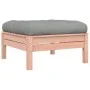 Set de sofás de jardín 10 pzas con cojines madera abeto Douglas de vidaXL, Conjuntos de jardín - Ref: Foro24-3299601, Precio:...