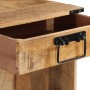 Mesita de noche madera maciza de mango 40x30x37 cm de vidaXL, Mesitas de noche - Ref: Foro24-358914, Precio: 81,83 €, Descuen...