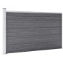 Valla de jardín de WPC gris 175x105 cm de vidaXL, Paneles de vallas - Ref: Foro24-49075, Precio: 195,87 €, Descuento: %