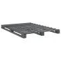 Estructura de cama con cabecero madera pino gris 140x200 cm de vidaXL, Camas y somieres - Ref: Foro24-3281582, Precio: 218,66...