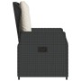 Sillones de jardín reclinables 2 uds ratán sintético negro de vidaXL, Sillas de jardín - Ref: Foro24-368652, Precio: 216,97 €...