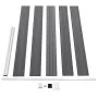 Gray WPC garden fence 175x105 cm by vidaXL, fence panels - Ref: Foro24-49075, Price: 211,33 €, Discount: %