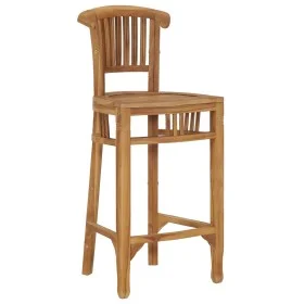 Küchenhocker aus massivem Teakholz von vidaXL, Küchenhocker - Ref: Foro24-49428, Preis: 155,84 €, Rabatt: %