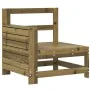 Juego de sofás de jardín 11 pzas madera de pino impregnada de vidaXL, Conjuntos de jardín - Ref: Foro24-3250631, Precio: 727,...